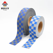 High Visibility Reflective Printing Checker Fabric Tape